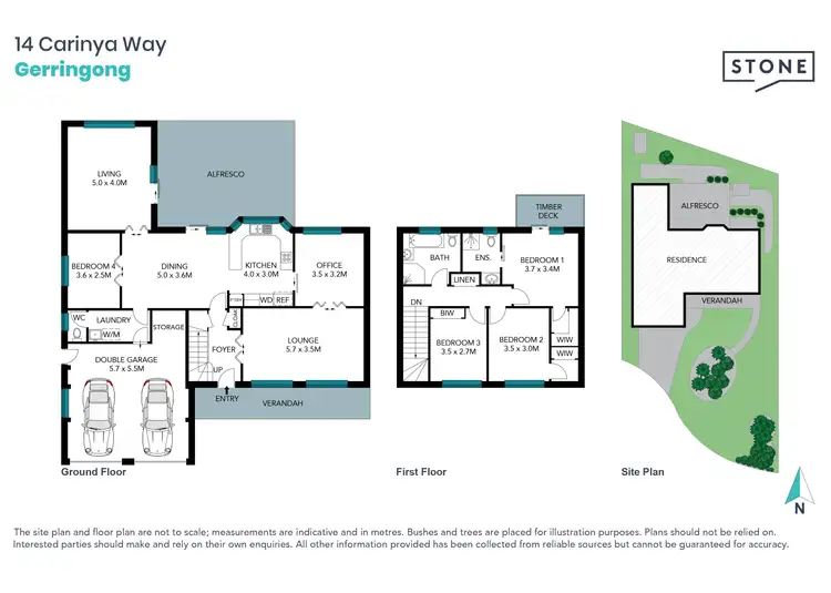 Floorplan of Homely house listing, 14 Carinya Way, Gerringong NSW 2534