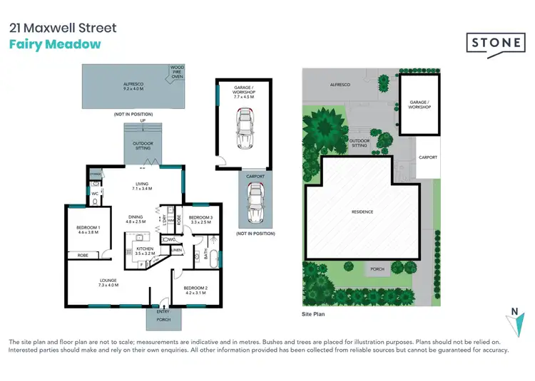 Floorplan of Homely house listing, 21 Maxwell Street, Fairy Meadow NSW 2519