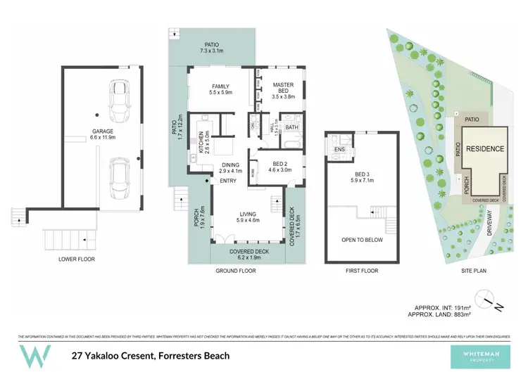 Floorplan of Homely house listing, 27 Yakaloo Crescent, Forresters Beach NSW 2260