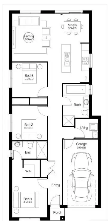 Floorplan of Homely house listing, Address available on request