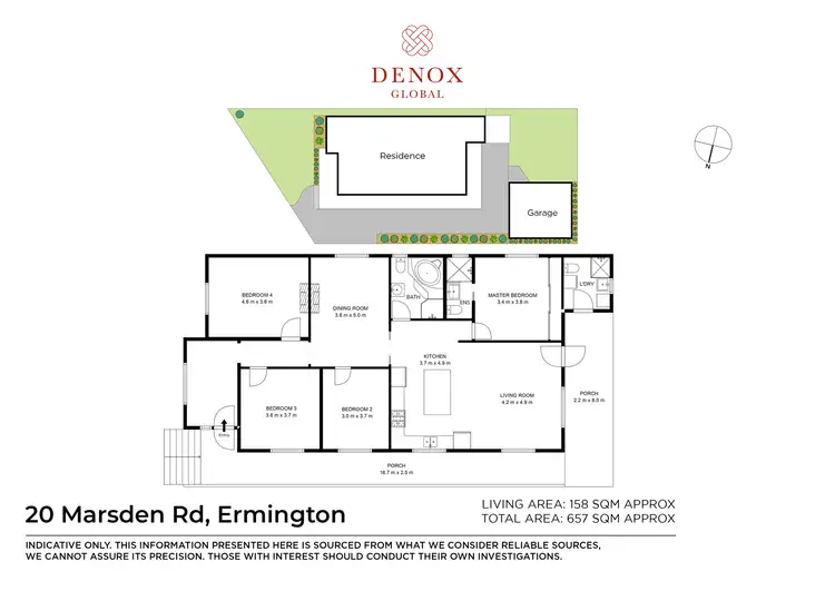 Floorplan of Homely house listing, 20 Marsden Road, Ermington NSW 2115