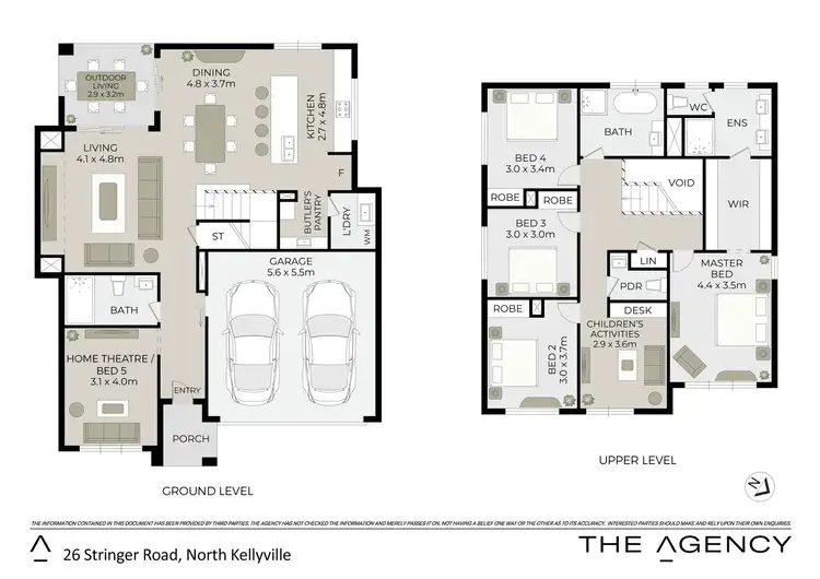 Floorplan of Homely house listing, 26 Stringer Road, North Kellyville NSW 2155