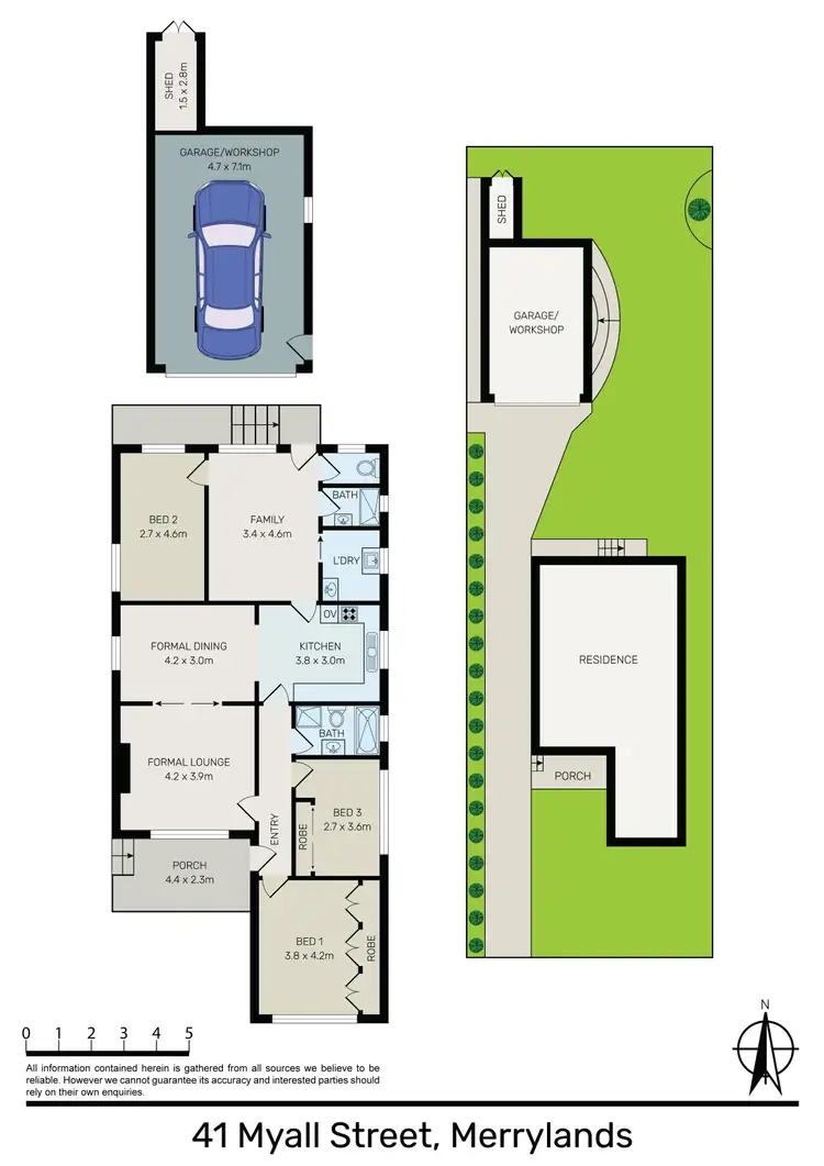 Floorplan of Homely house listing, 41 Myall Street, Merrylands NSW 2160