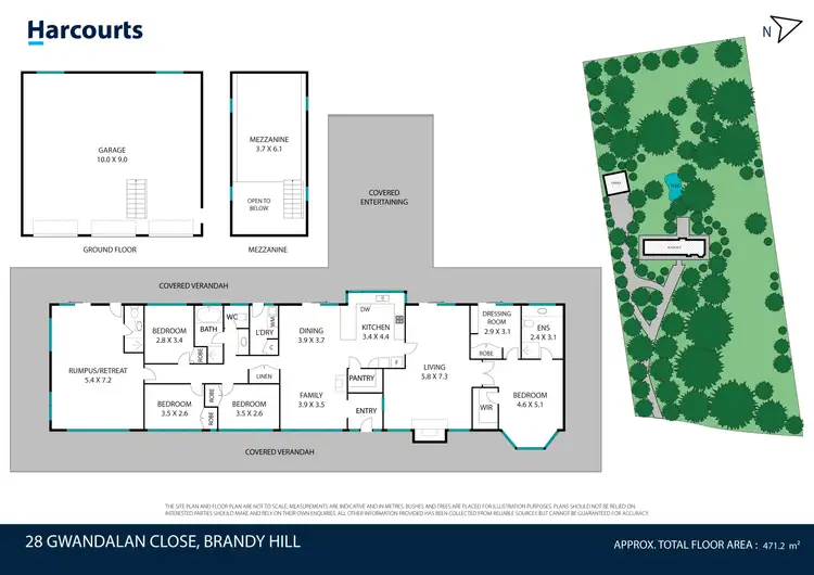 Floorplan of Homely rural property listing, 28 Gwandalan Close, Brandy Hill NSW 2324