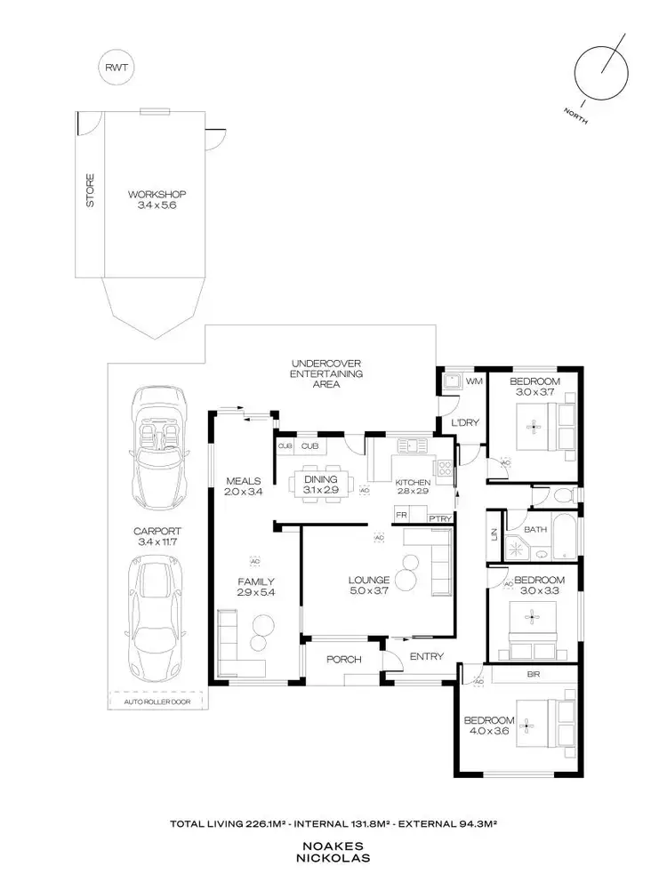 Floorplan of Homely house listing, 3 Cummings Crescent, Mitchell Park SA 5043