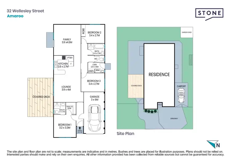 Floorplan of Homely house listing, 32 Wellesley Street, Amaroo ACT 2914