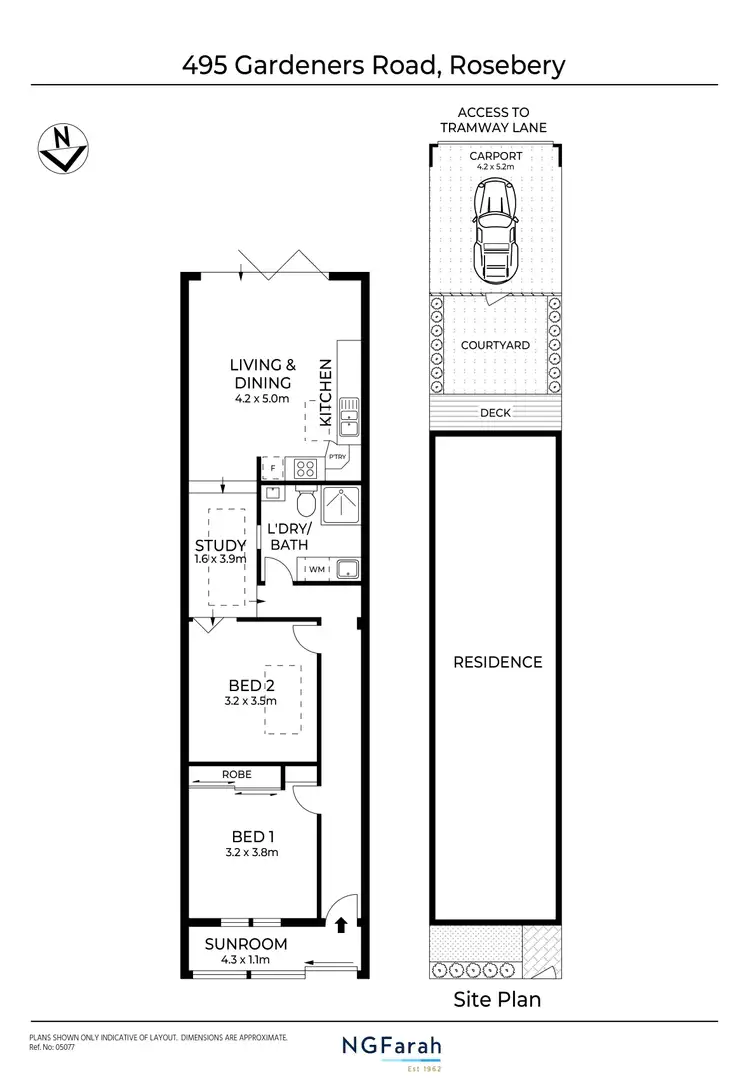 Floorplan of Homely house listing, 495 Gardeners Road, Rosebery NSW 2018