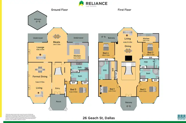 Floorplan of Homely house listing, 26 Geach Street, Dallas VIC 3047