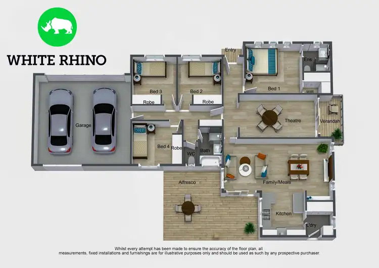 Floorplan of Homely house listing, 32 Griffiths Link, Googong NSW 2620