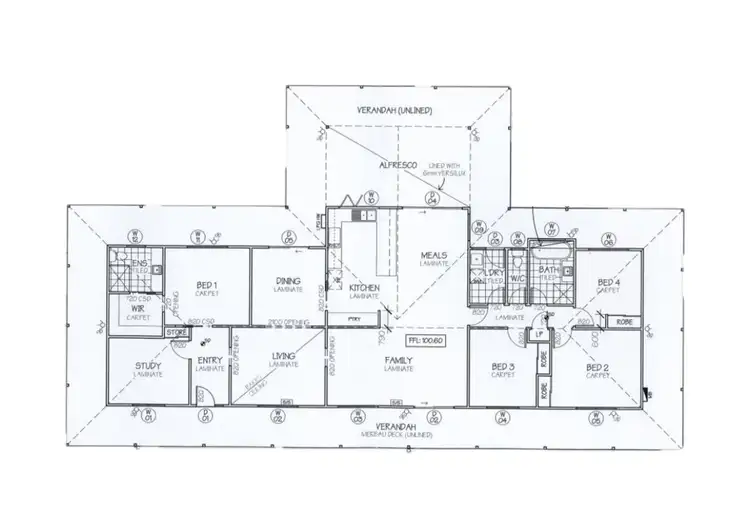 Floorplan of Homely rural property listing, 5393 Maroondah Highway, Alexandra VIC 3714
