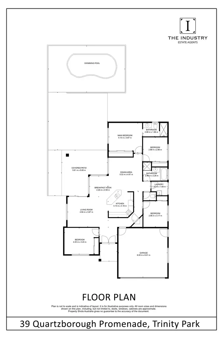 Floorplan of Homely house listing, 39 Quartzborough Promenade, Trinity Park QLD 4879