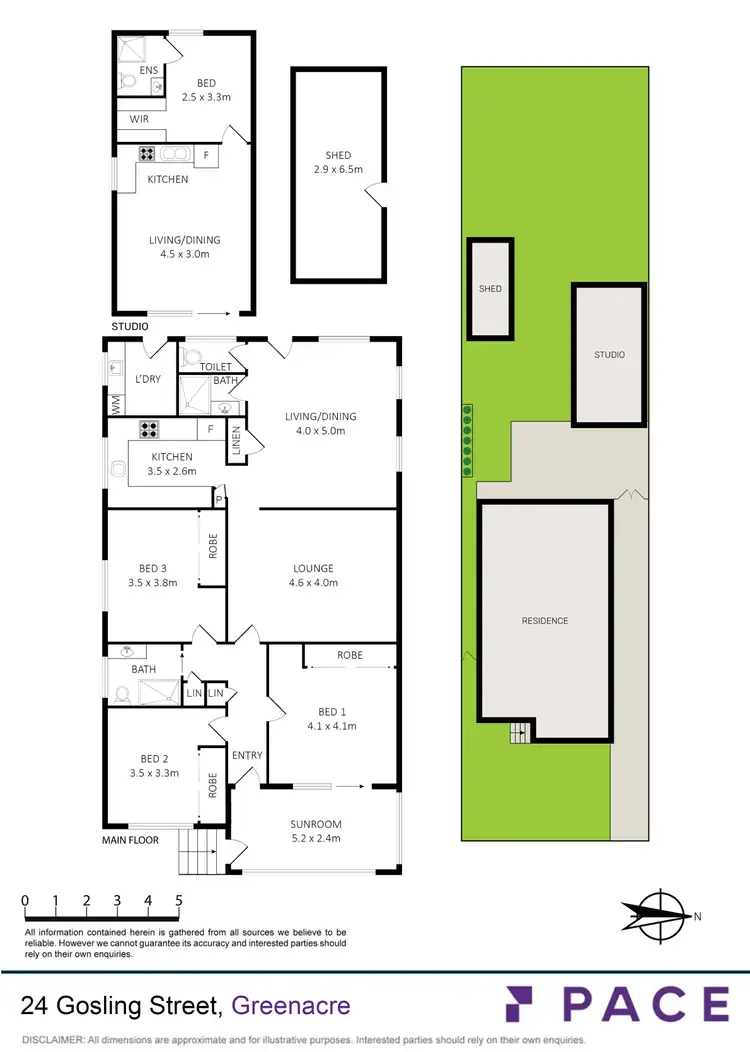 Floorplan of Homely house listing, 24 Gosling Street, Greenacre NSW 2190