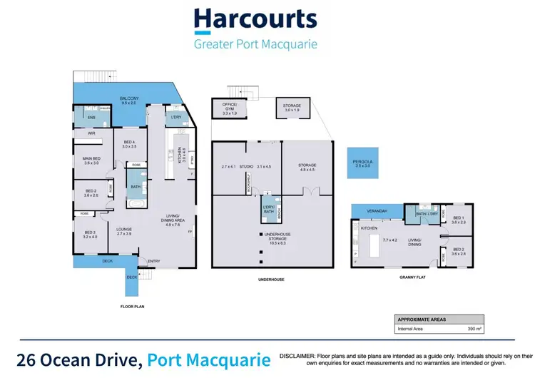 Floorplan of Homely house listing, 26 Ocean Drive, Port Macquarie NSW 2444