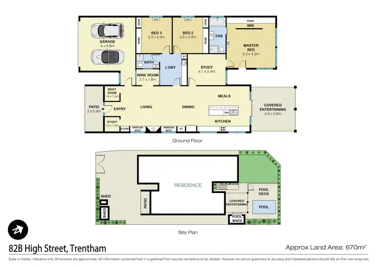 Floorplan of Homely house listing, 82B High Street, Trentham VIC 3458