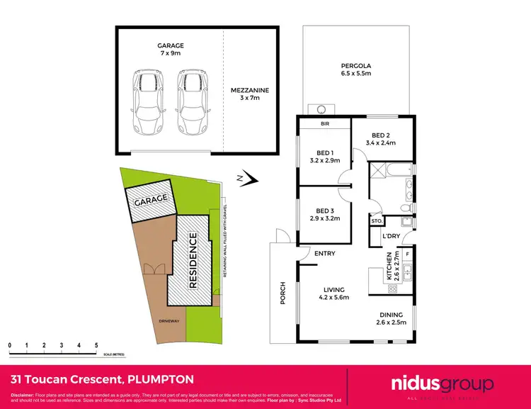 Floorplan of Homely house listing, 31 Toucan Crescent, Plumpton NSW 2761