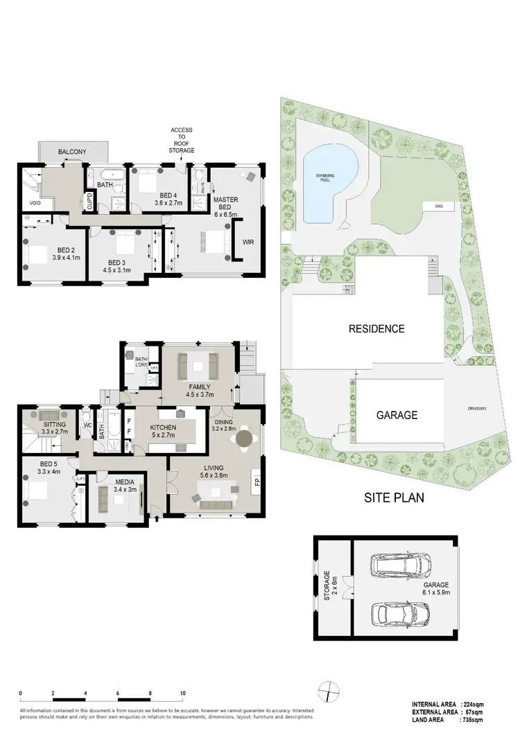 Floorplan of Homely house listing, 1 Somerset Drive, North Rocks NSW 2151