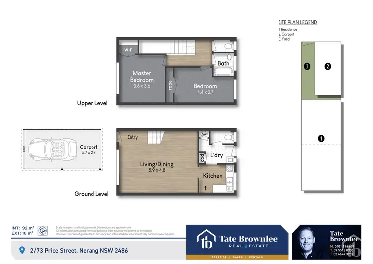 Floorplan of Homely unit listing, 2/73 Price Street, Nerang QLD 4211