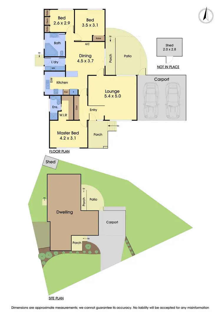 Floorplan of Homely house listing, 10 Janet Crescent, Bundoora VIC 3083