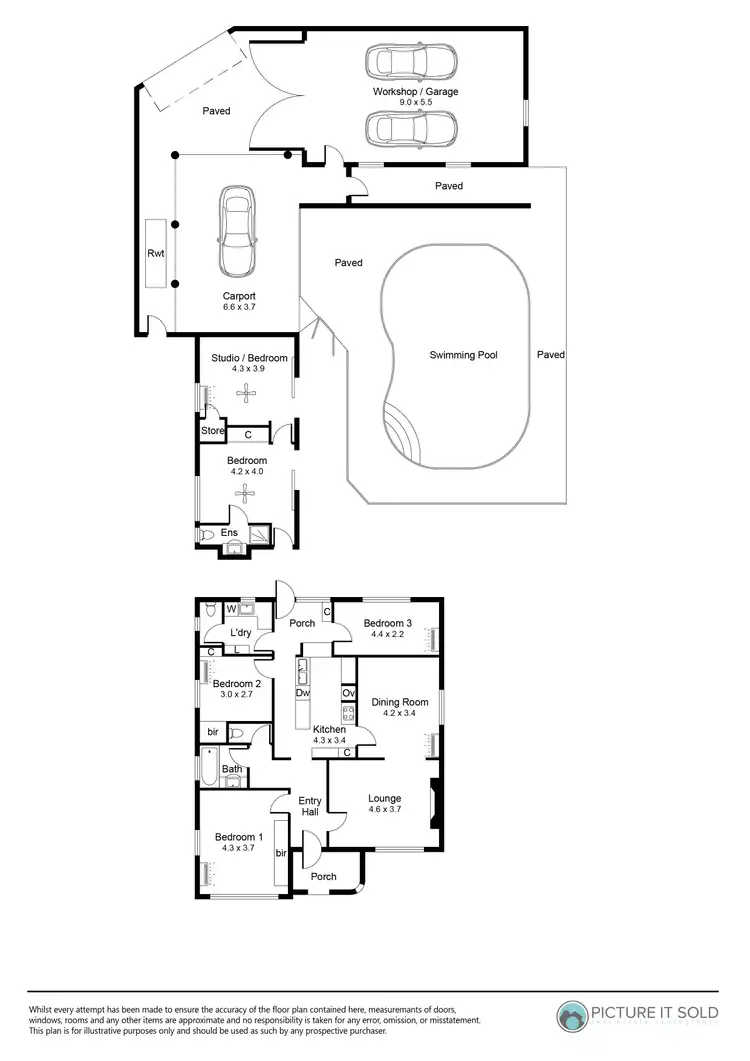 Floorplan of Homely house listing, 21 Surrey Street, Grange SA 5022