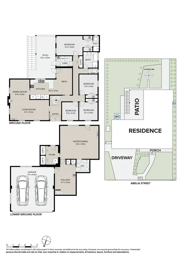 Floorplan of Homely house listing, 7 Abelia Street, Doncaster East VIC 3109