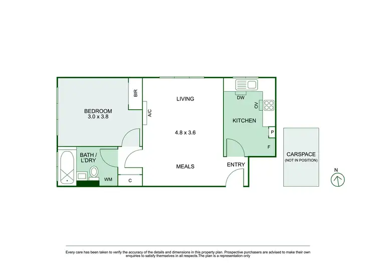 Floorplan of Homely apartment listing, 11/23 The Avenue, Prahran VIC 3181