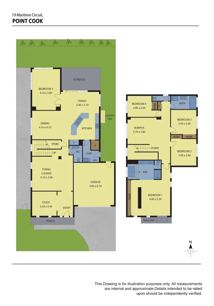 Floorplan of Homely house listing, 19 Maritime Circuit, Point Cook VIC 3030