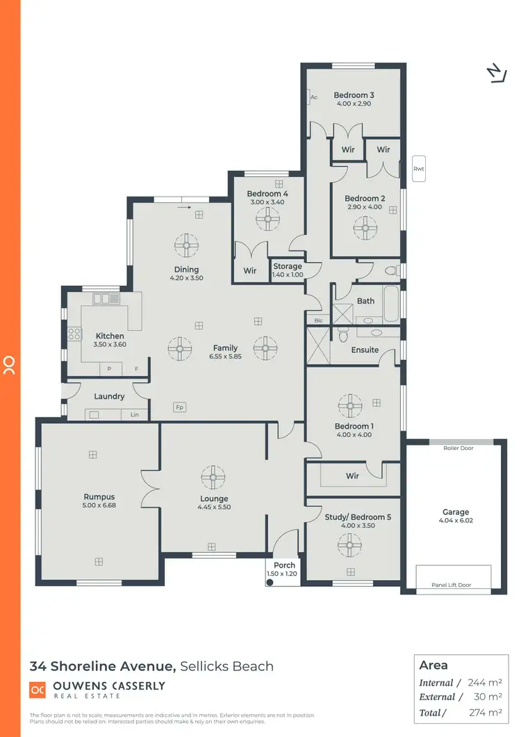 Floorplan of Homely house listing, 34 Shoreline Avenue, Sellicks Beach SA 5174
