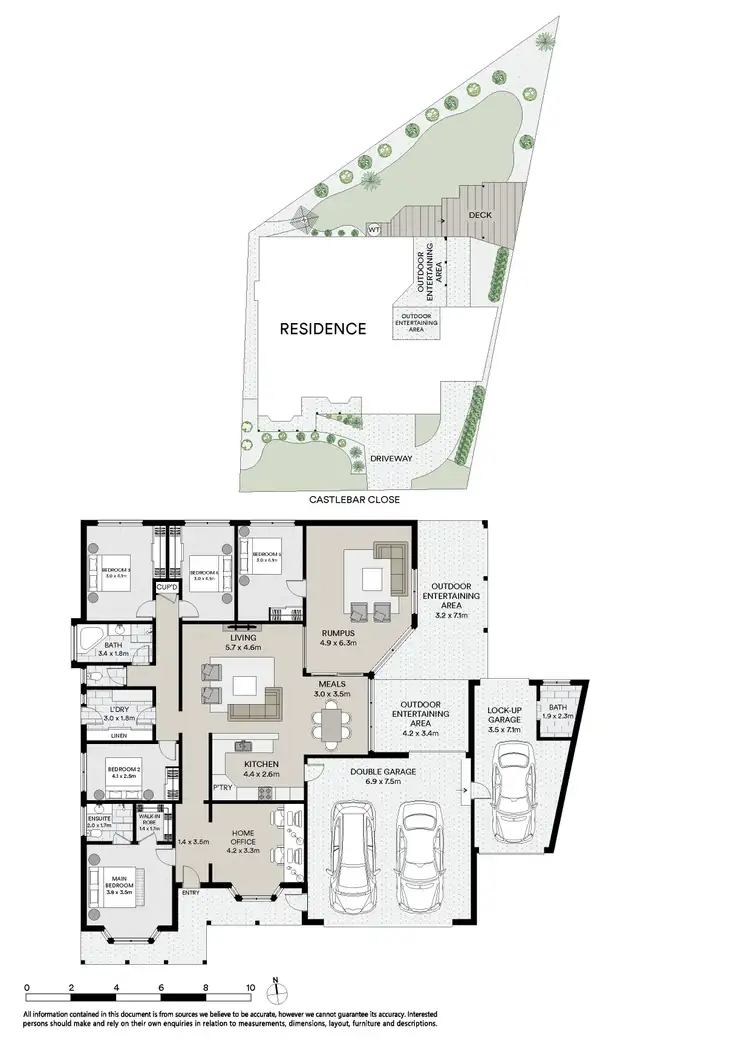 Floorplan of Homely house listing, 2 Castlebar Close, Invermay Park VIC 3350