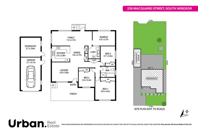 Floorplan of Homely house listing, 236 Macquarie Street, South Windsor NSW 2756