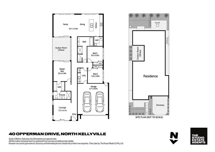Floorplan of Homely house listing, 40 Opperman Drive, North Kellyville NSW 2155