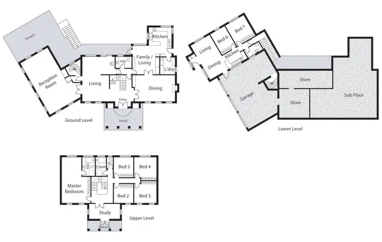 Floorplan of Homely house listing, 58 Culgoa Circuit, O'malley ACT 2606