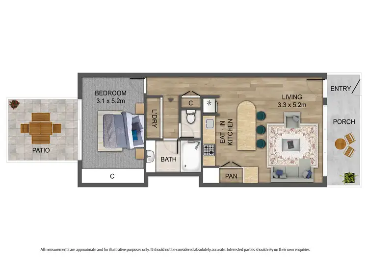 Floorplan of Homely apartment listing, 104/10 Hillingdon Place, Prahran VIC 3181