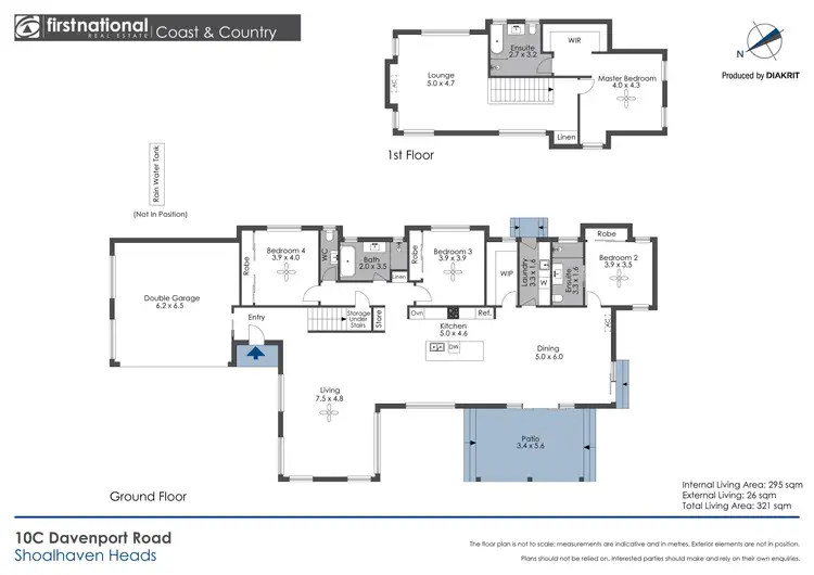 Floorplan of Homely house listing, 10c Davenport Road, Shoalhaven Heads NSW 2535