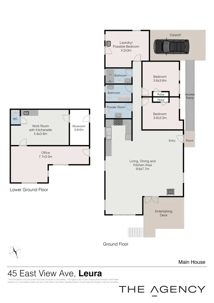 Floorplan of Homely house listing, 45 East View Avenue, Leura NSW 2780