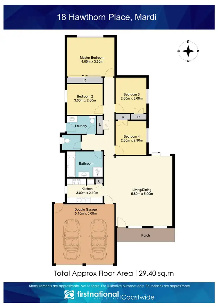 Floorplan of Homely house listing, 18 Hawthorn Place, Mardi NSW 2259
