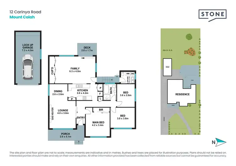 Floorplan of Homely house listing, 12 Carinya Road, Mount Colah NSW 2079