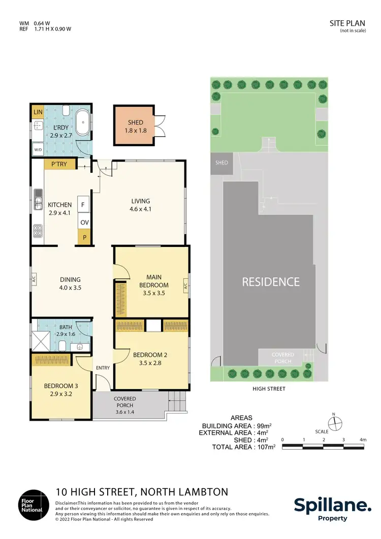 Floorplan of Homely house listing, 10 High Street, North Lambton NSW 2299