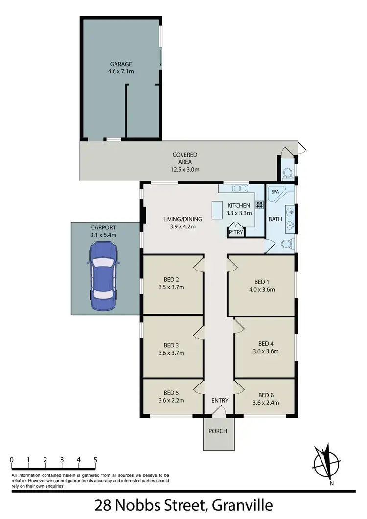 Floorplan of Homely house listing, 28 Nobbs Street, Granville NSW 2142