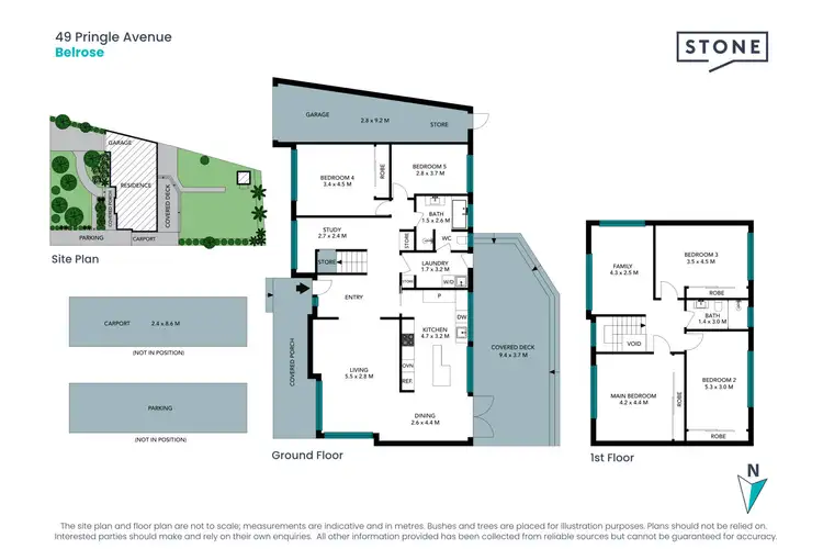 Floorplan of Homely house listing, 49 Pringle Avenue, Belrose NSW 2085
