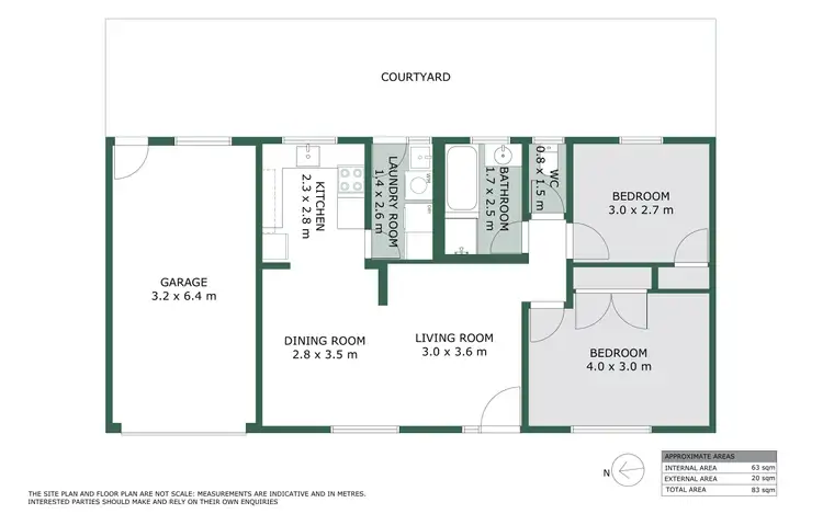 Floorplan of Homely villa listing, 8/618-620 Barkly Street, West Footscray VIC 3012
