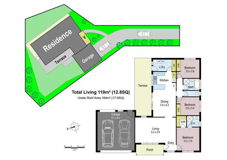 Floorplan of Homely house listing, 9 Tatterson Court, Warragul VIC 3820