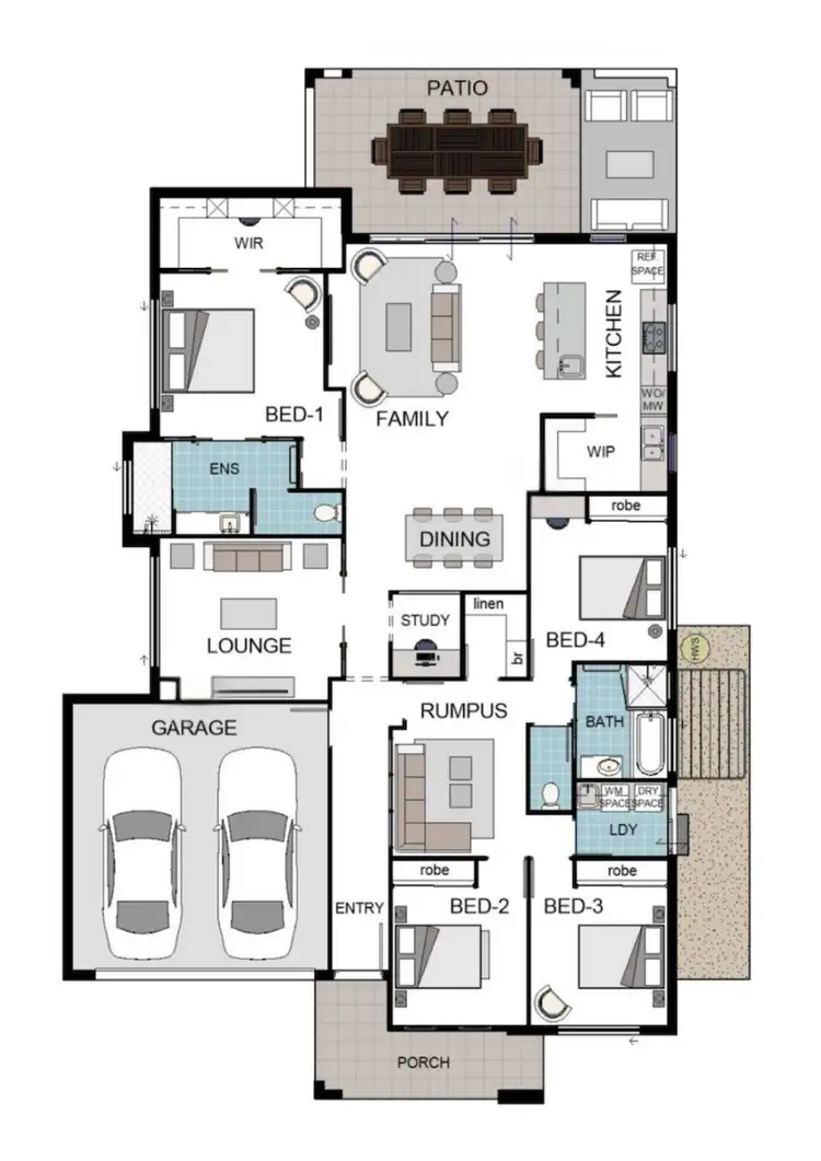 Floorplan of Homely house listing, 8 Wrasse Street, Burdell QLD 4818