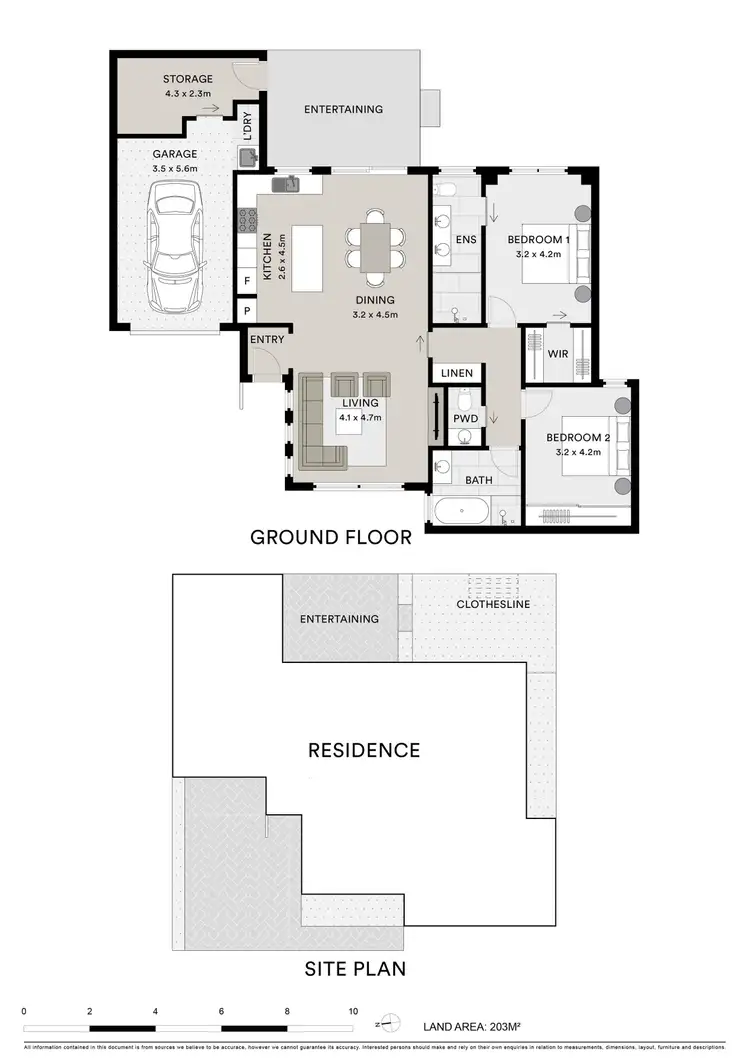 Floorplan of Homely unit listing, 2/38 Anakie Road, Bell Park VIC 3215