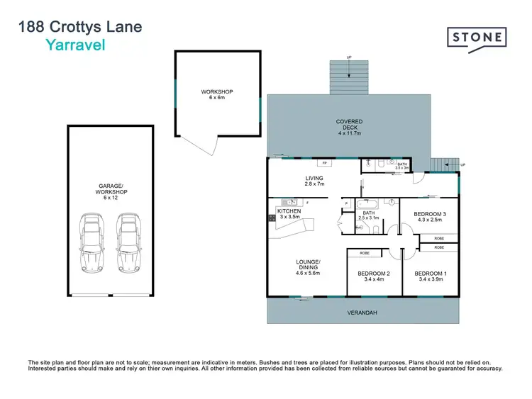 Floorplan of Homely rural property listing, 188 Crottys Lane, Yarravel NSW 2440