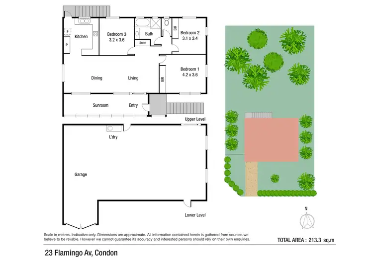 Floorplan of Homely house listing, 23 Flamingo Avenue, Condon QLD 4815