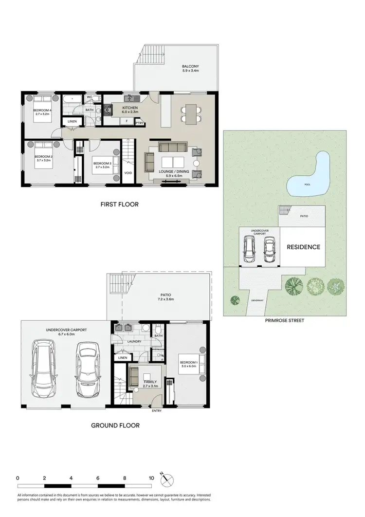 Floorplan of Homely house listing, 87 Primrose Street, Belgian Gardens QLD 4810