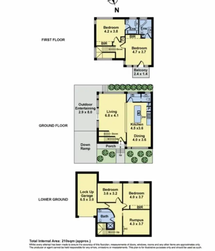 Floorplan of Homely house listing, 85 Ardmillan Road, Moonee Ponds VIC 3039