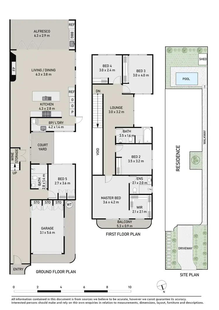 Floorplan of Homely semi-detached listing, 134b The Boulevarde, Caringbah NSW 2229