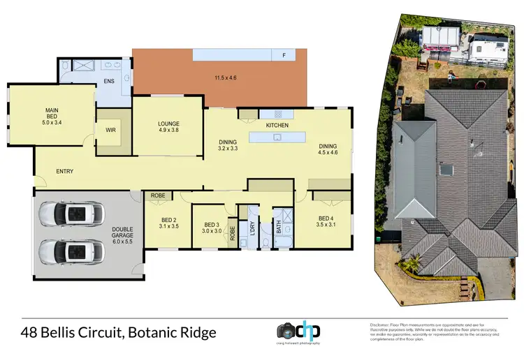 Floorplan of Homely house listing, 48 Bellis Circuit, Botanic Ridge VIC 3977