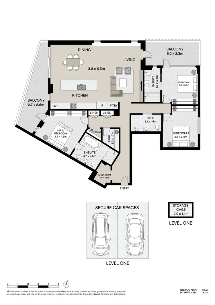 Floorplan of Homely apartment listing, 506/6 Pine Tree Lane, Terrigal NSW 2260